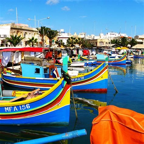 The Marsaxlokk fish market