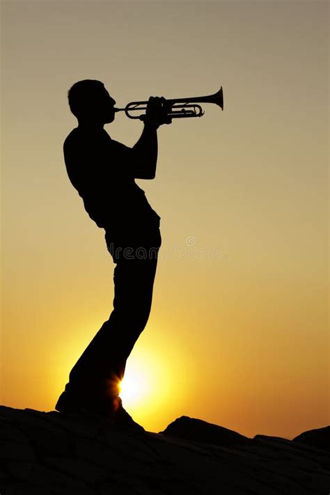 230 Trumpet Player Silhouette Stock Photos - Free & Royalty-Free Stock ...