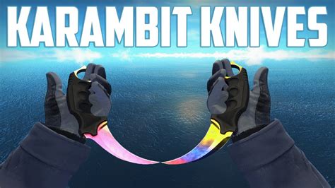 CS:GO - Karambit Knives - All Skins Showcase + Price | Все Скины Karambit Knives + Цены - YouTube