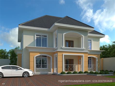 Small Duplex House Plans In Nigeria Nigerianhouseplans Nigerian ...