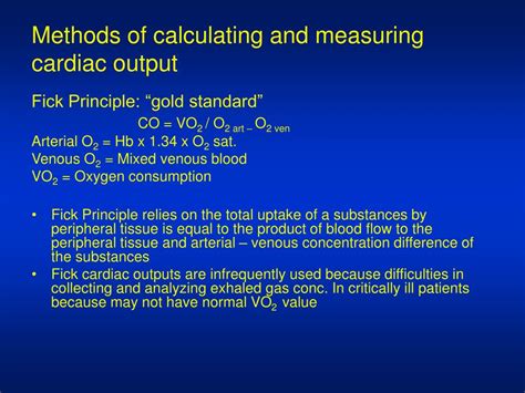 PPT - Cardiac Output And Hemodynamic Measurements PowerPoint Presentation - ID:6693074