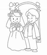 Wedding Coloring Pages Free Printable PDF sketch template