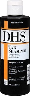 DHS Tar Shampoo Psoriasis Seborrheic Dermatitis & Dandruff Relief 8 oz ...