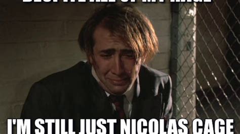 Nicolas Cage thinks the Cage Rage memes are a "disservice" to his new film