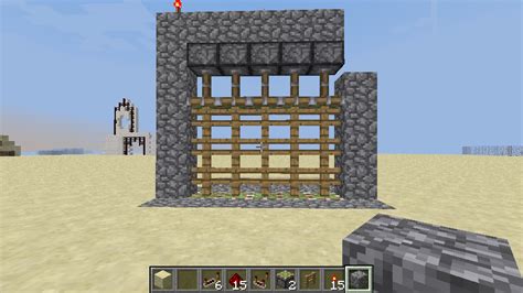 Easiest Way to Build Piston Portcullis/Redstone Castle Gate? - Redstone Discussion and ...