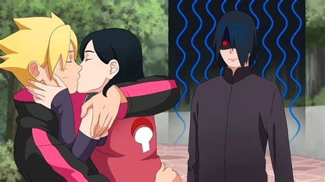 Borusara Kiss Boruto Personagens Sarada Uchiha Anime | Porn Sex Picture