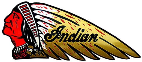 Indian motorcycle logo Indian head | Indian motorcycle logo, Indian ...