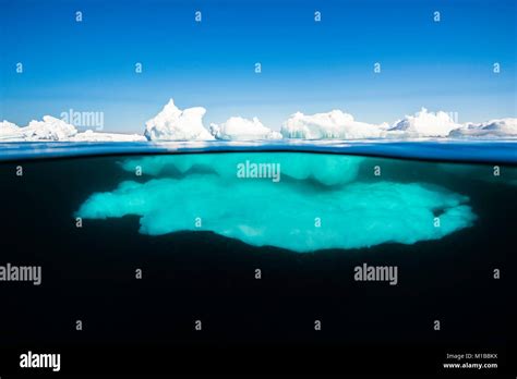 Ice floe edge formations in Lancaster Sound, northern Baffin Island, Canada Stock Photo - Alamy