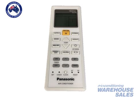 Panasonic Brand New Genuine Wall Split Remote Controller ACXA75C07360 ...