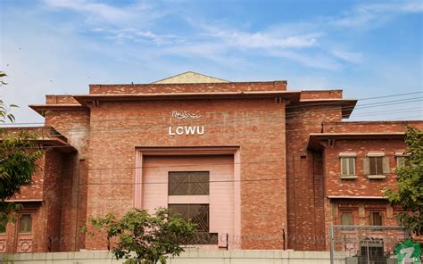 Lahore College for Women University LCWU Merit Lists 2021