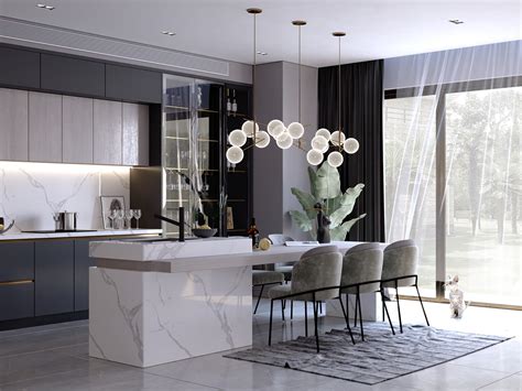 Villa's Modern Kitchen Design :: Behance