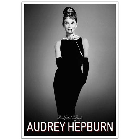 Hollywood Photographic Poster |Audrey Hepburn, Breakfast at Tiffany's | Just Posters