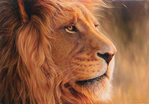 Great lion artwork African lion painting Realism animals | Etsy in 2020 | Lion artwork, Lion ...
