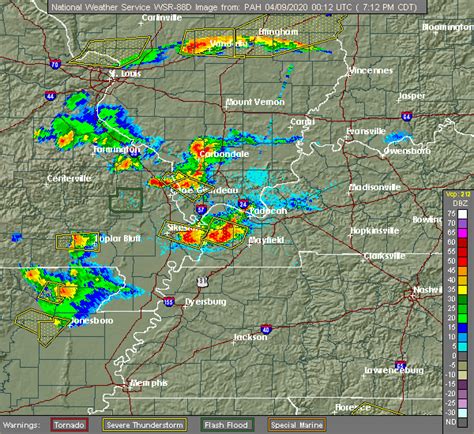 Interactive Hail Maps - Hail Map for Poplar Bluff, MO