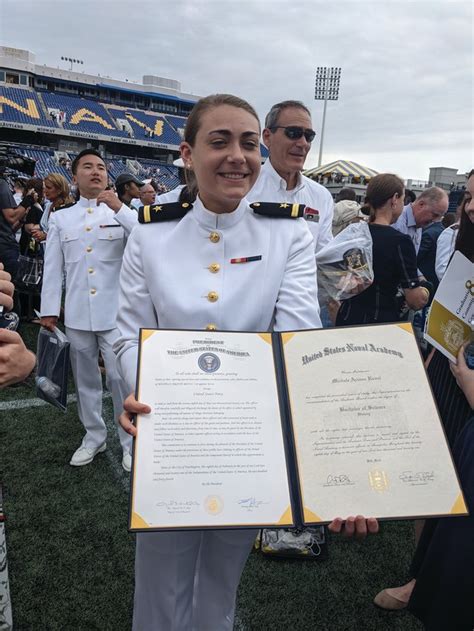 United States Naval Academy Graduation 2024 - Ivie Lorelle