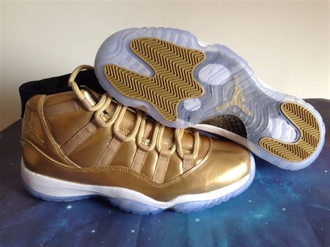 Tenis Jordan 11 Gold - $ 4,200.00 en Mercado Libre