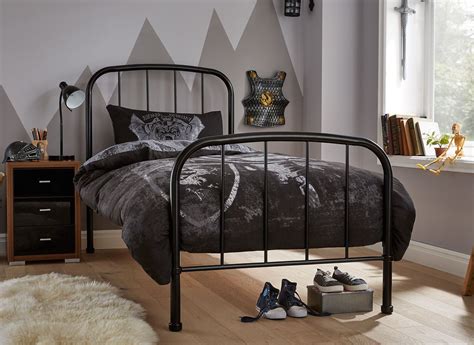 Westbrook Single Black Metal Bed Frame | King bed frame, Bed frame, Black metal bed frame