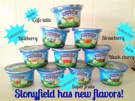 New Stonyfield Greek Yogurt Flavors - Honest And Truly!