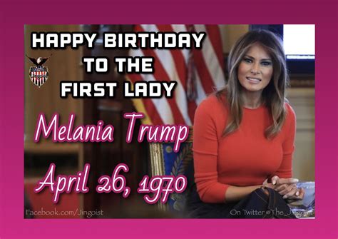 Melania Trump's Birthday Celebration | HappyBday.to