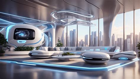 ArtStation - advanced futuristic smart home interiors