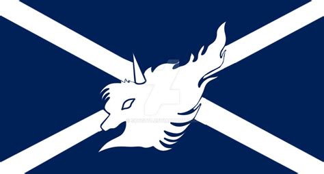 Scotland Unicorn Flag by Skyg777 on DeviantArt