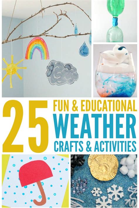 25 Fun Weather Activities and Crafts for Kids | Kids Activities Blog