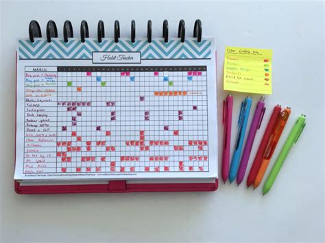 100 things to put in your habit tracker of your planner or bullet journal (plus free printable ...