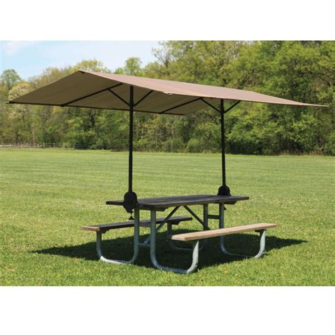 The Clamp On Picnic Table Canopy | Picnic table, Outdoor, Camping gadgets