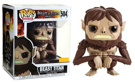 Funko Attack on Titan Funko POP Animation Beast Titan Exclusive 6 Vinyl ...