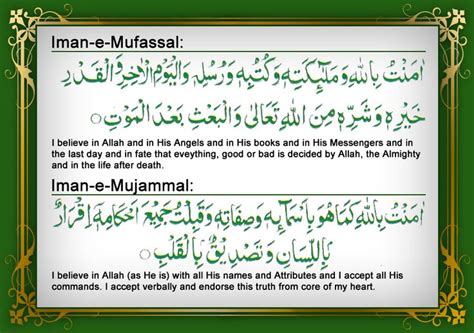 Emaan-e-Mufassal-o-Emaan-e-Mujammal - Best Online Quran Teacher