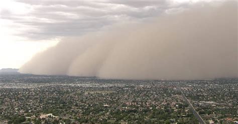 Dust Storm Blows Through Phoenix