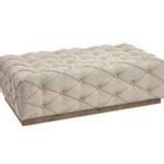 Tufted Fabric Ottoman – Professional Party Rentals