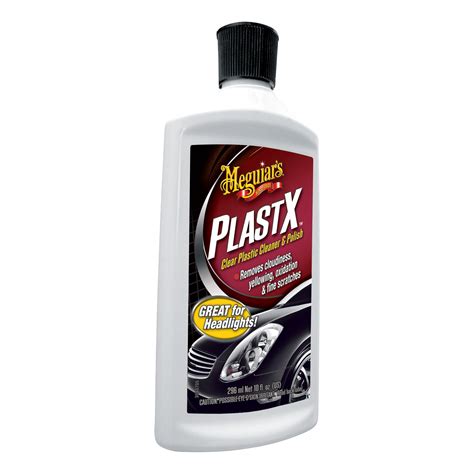 Meguiar's® PlastX™ Clear Plastic Cleaner & Polish, G12310, 10 oz ...