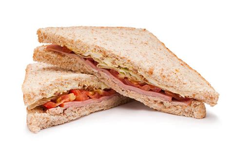 Best Sandwich Triangle Ham Eggs Stock Photos, Pictures & Royalty-Free ...