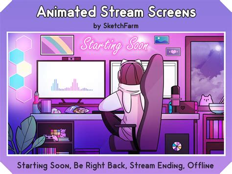 Overlays Cute, Free Overlays, La Girl, Banners, Twitch Streaming Setup ...