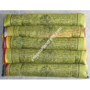 TIBETAN PRAYER FLAGS-6 PACKET – Nepal Arts and Crafts