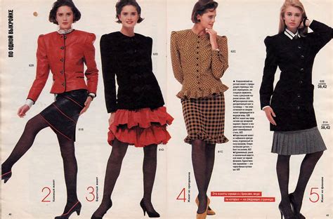 Soviet Fashion: Style Pages from 1980s U.S.S.R. - Flashbak | Ussr ...