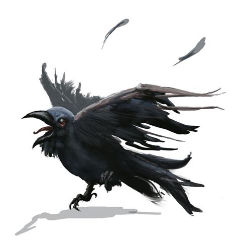 Zombie Crow Concept Art image | Concept art, Crow, Crow art