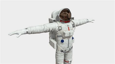 3D model Astronaut Low Poly VR / AR / low-poly | CGTrader