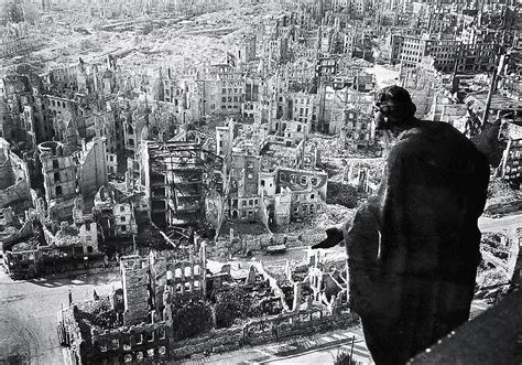 Dresden in ruins after Allied bombings February 1945. Photograph by David Lee Guss - Fine Art ...