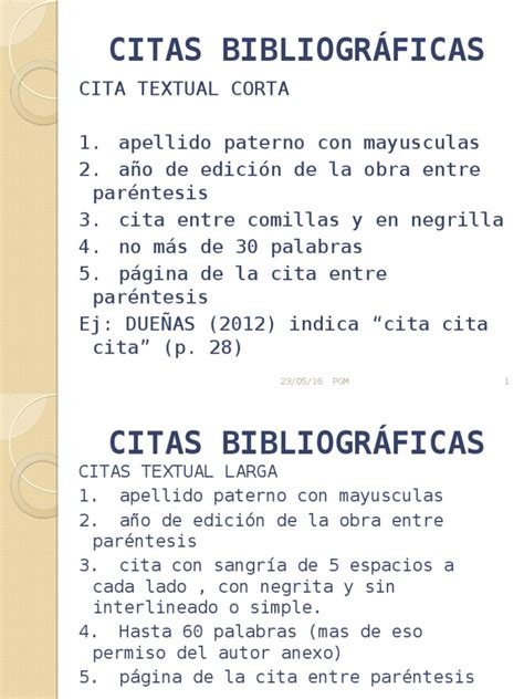 Citas Bibliográficas | Comillas | Bibliografía