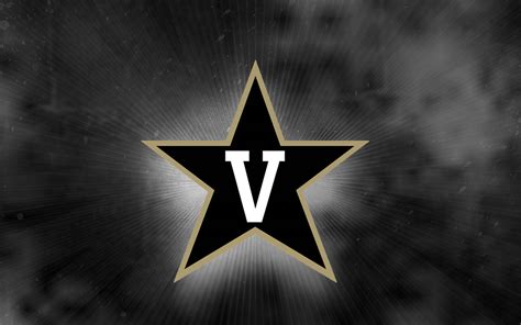 Download Vanderbilt University Logo Black Smokey Wallpaper | Wallpapers.com