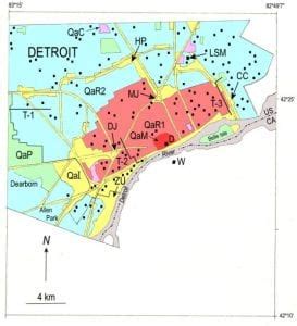 Our past studies of Quaternary Geology have dealt with stratigraphy and lithofacies analysis of ...