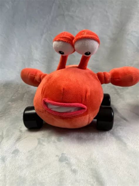 DISNEY JUNGLE JUNCTION Taxicrab Taxi Crab soft toy plush on wheels £9.95 - PicClick UK