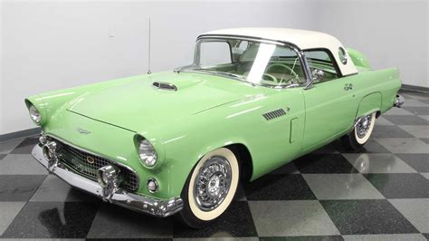 1956 Ford Thunderbird Looks Striking In Rare Sage Green Paint | Motorious