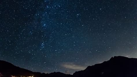 stars moon mountain night sky moonrise Stock Footage Video (100% Royalty-free) 20767333 ...