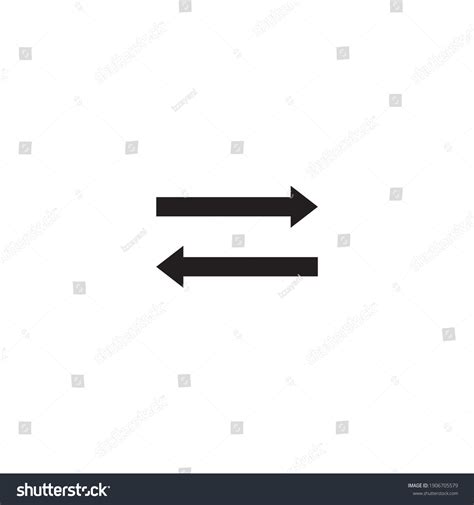 Swap Icon Symbol Sign Vector Stock Vector (Royalty Free) 1906705579 ...