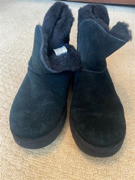 UGG Ladies Black boots, size 5.5 | eBay