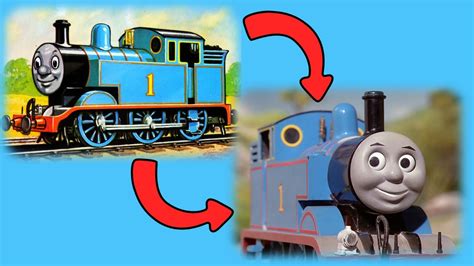 Railway Series Illustrations vs Thomas and Friends TV Series Clips #1 (Books 1-4) - YouTube