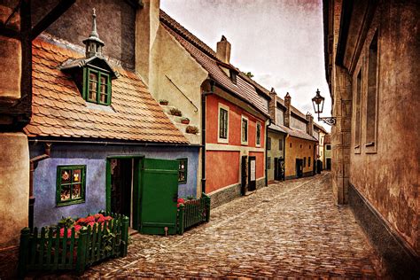 Golden Lane at Prague Castle Photograph by Barry O Carroll - Fine Art America